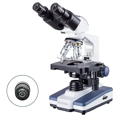 Buy Amscope 40X-2500X Binocular LED Darkfield Microscope+Siedentopf  W Camera Option • 360.99$