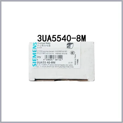 Buy 1PC New In Box 3UA5540-8M 35A-45A Thermal Overload Relay Fast Shipping SIEMENS • 151.19$