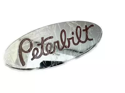 Buy Peterbilt Grill Logo Badge NEW FREE FAST SHIP • 100$