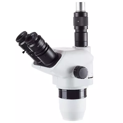 Buy AmScope 6.7X-45X Trinocular Stereo Zoom Microscope Head With Focusable Eyepieces • 714.99$