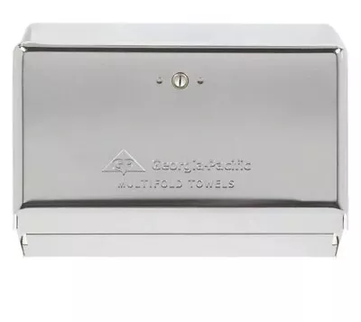 Buy Georgia Pacific 54720 Chrome Multifold Towel Dispenser - New In Box • 14.99$
