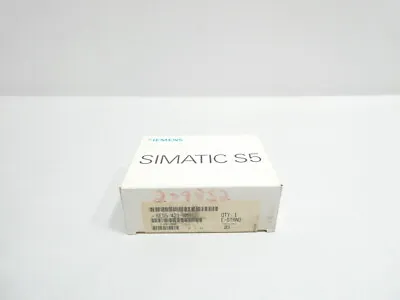 Buy Siemens 6ES5 421-8MA12 Simatic S5 Digital Input Module • 122.48$