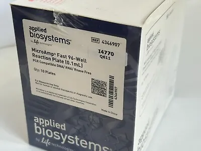 Buy 4346906 Applied Biosystems - Microamp Fast Optical 96-well Reaction Plate - New • 35$