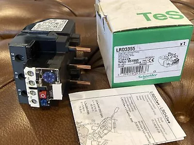 Buy NEW Schneider Electric LRD3355 Thermal Overload Relay  30-40Amp 690V FAST SHIP • 55$