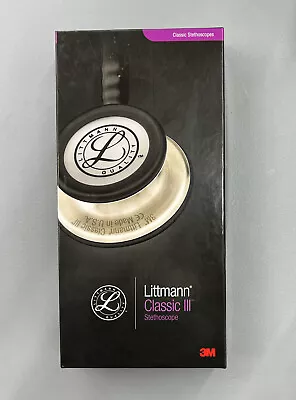 Buy Littmann Classic III Monitoring Stethoscope, Burgundy Tube, 5627 • 79.99$