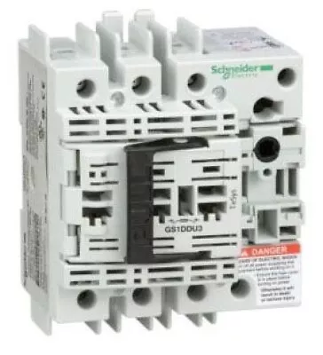 Buy GS1DDU3 Schneider Electric DISCONNECT SWITCH 600VAC 30AMP IEC • 170$