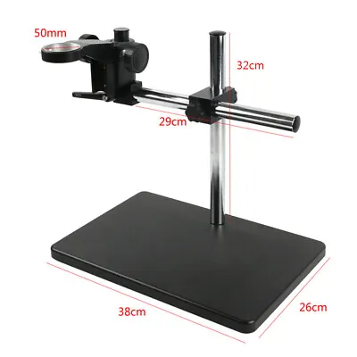 Buy 10-265mm Microscope Camera Boom Large Stereo Arm Table Stand Holder Adjustable • 76$