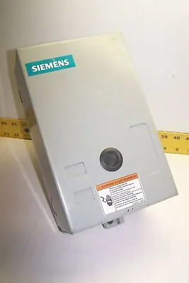 Buy New Siemens 60 Amp Enclosed Lighting Contactor 600 Vac 3 Pole 3 Ph Len00d003120a • 224.99$