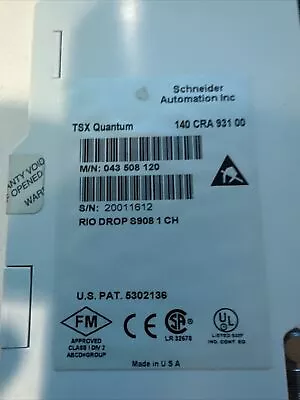 Buy Schneider Automation 140CRA93100 Rio Drop TSX  Quantum • 90$
