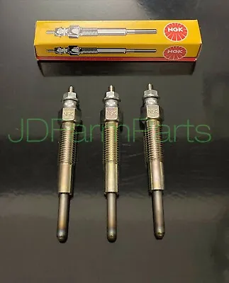 Buy Set Of 3 Glow Plugs New Holland Skid Loaders And Compact Tractors SBA185366190 • 44.99$