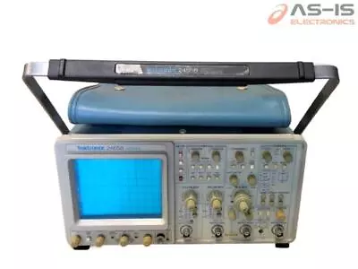 Buy *AS-IS* Tektronix 2465B 4-Ch 400MHz Analog Oscilloscope (No Display) • 99.95$