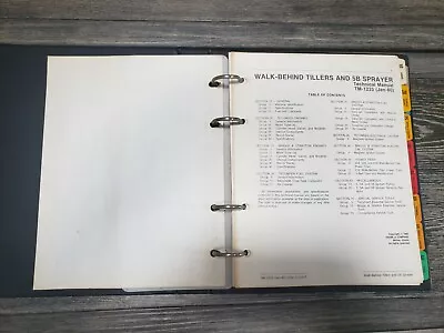 Buy John Deere Technical Manual, TM-1233 Walk Behind Tillers And 5B Sprayer • 21.56$