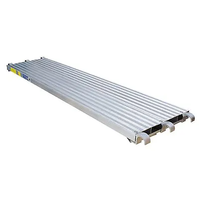 Buy Aluminum Scaffold Plank 19 X10' Walkboard | Scaffold Platform Plank | Work Plank • 239$