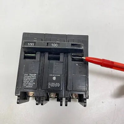Buy Siemens Q3100 100-Amp Three Pole Type QP Circuit Breaker • 29.99$
