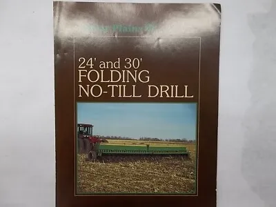 Buy Great Plains 24' & 30' Folding No Till Drill & Attachments Sales Brochure • 5$