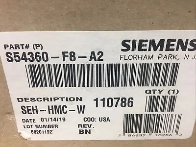 Buy Siemens High Fidelity Speaker Strobes S54360-F8-A2 SEH-HMC-W • 39$