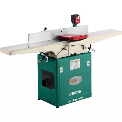 Buy Grizzly G0856 8  X 72  Jointer W/ Helical Cutterhead & Mobile Base • 2,500$