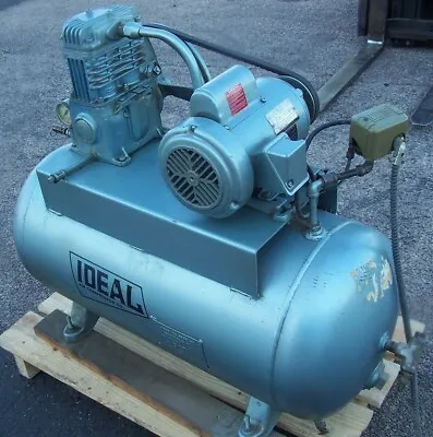 Buy Ideal 2 Hp Reciprocating Air Compressor 115/230 Vac Single Phase 200 Psi  • 314.99$