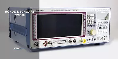 Buy Rohde & Schwarz Cmd80 Digital Radiocommunication Test Set **look** (ref.: 028l) • 249$