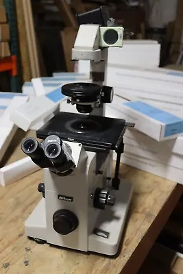 Buy Nikon Diaphot Inverted Phase Contrast Microscope • 475$