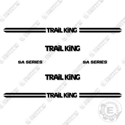 Buy Fits Trail King TK110SA-533 Decal Kit 2 Axle Trailer - 7 YEAR OUTDOOR 3M VINYL! • 174.95$