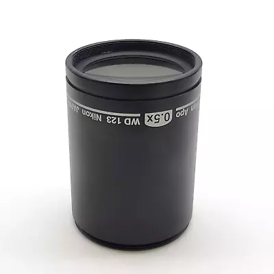 Buy Nikon Stereo Microscope Objective Plan Apo 0.5x WD 123 Lens • 995$