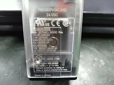 Buy (Lot Of 5) Schneider Electric 788XBXR69C-24D Universal 8-Pin Relays NOS • 25$