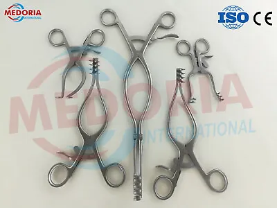 Buy Beckman Adson Self Retaining Retractor 5 Pieces Surgical Orthopedic Instruments • 260$