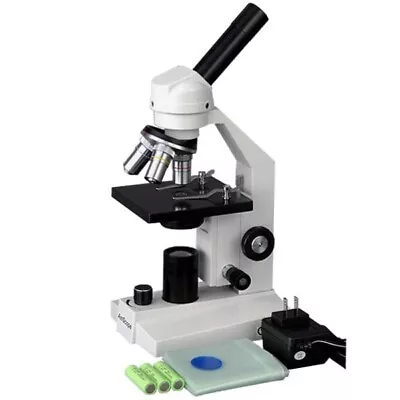 Buy Amscope 40X-640X Monocular LED Student Microscope • 121.99$