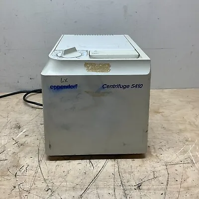 Buy Eppendorf Centrifuge 5410  TESTED AND WORKING W/ ROTOR AND LID • 135.96$