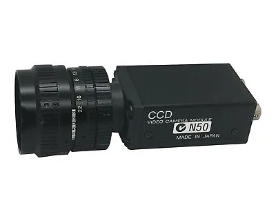Buy Sony Xc-73 Fuji Fujinon Hf35a-2m1 Ccd Camera 1:1.7 35mm Lens Esi 9375 Xc73 • 215$