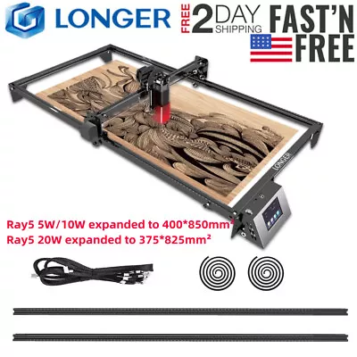 Buy Longer Laser Engraver Extension Kit For Longer RAY5 5W/10W Laser Engraver Cutter • 57.65$