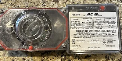 Buy Siemens FDBZ492 Smoke Duct Detector, NEW OPEN BOX- NO PIPE. • 59.99$