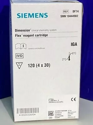 Buy DF74 Siemens Dimension Series (IgA) (120 Tests/Kit) (SMN 10444982) • 462$