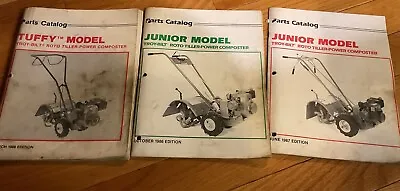 Buy 1980s Troy Bilt Tuffy And Junior Tiller Parts Catalog • 21.29$