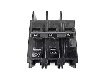 Buy Used Siemens ITE BQ3B100 Circuit Breaker 3 Pole 100A 240V Type BQ 100 Amp • 29.99$