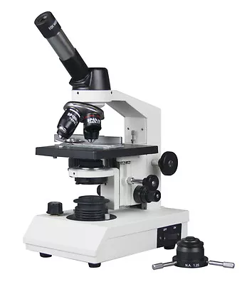 Buy 40-2500x Medical Brightfield & Darkfield Biology LED Microscope W USB PC Camera • 445$