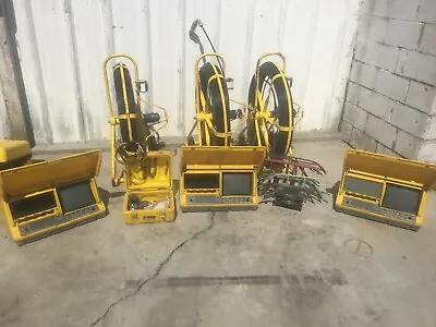 Buy Lot #2 (3) Sewer Camera Reel's, Monitors And Skids.   20 Reel's In Stock   • 795$