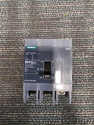 Buy Siemens BQD3100 3 Pole 480v 100 Amp Circuit Main Breaker • 175$