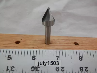Buy Grizzly 5/8  D 60° HSS Countersink Drill/Router Bit 1/4  Shank G2 • 12.90$