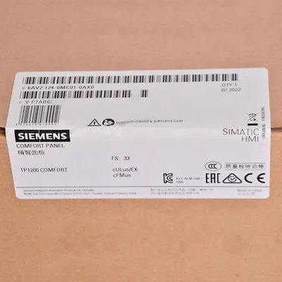 Buy 1pcs New Sealed Siemens 6AV2124-0MC01-0AX0 Touch Screen 6AV2 124-0MC01-0AX0 • 1,329$