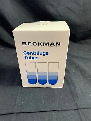Buy BECKMAN COULTER 5.1mL Centrifuge Tubes 25x89mm Quick-Seal Round Top 49/Pack • 67.99$