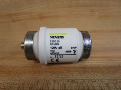 Buy Siemens 5SD5 20 Silized Fuse 5SD520 • 77.44$