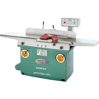 Buy Grizzly G0834 12  X 84  Jointer With Spiral Cutterhead • 5,750$