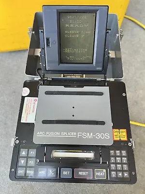 Buy FUJIKURA ARC FUSION SPLICER FSM - 30S, With Hard Carry Box ( Pre-Owned ) • 900.58$