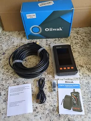 Buy Oiiwak 50FT Sewer Camera, Upgraded 1080P Borescope Inspection Camera With 4.3... • 21.99$