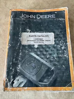 Buy John Deere 350D, 400D Articulated Dump Trucks Parts Manual • 125$