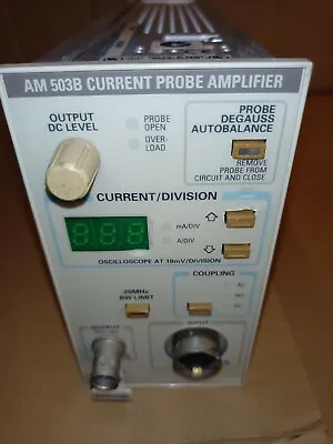 Buy Used Tektronix AM503B Current Probe Amplifier Express DHL Or FedEx • 394$