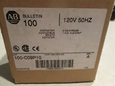 Buy Allen Bradley 100-c09p10  Contactor Ser. A  **new** • 75$