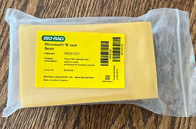 Buy Bio-Rad MSB1001 Microseal B Seal Seals 100/Pack • 125$